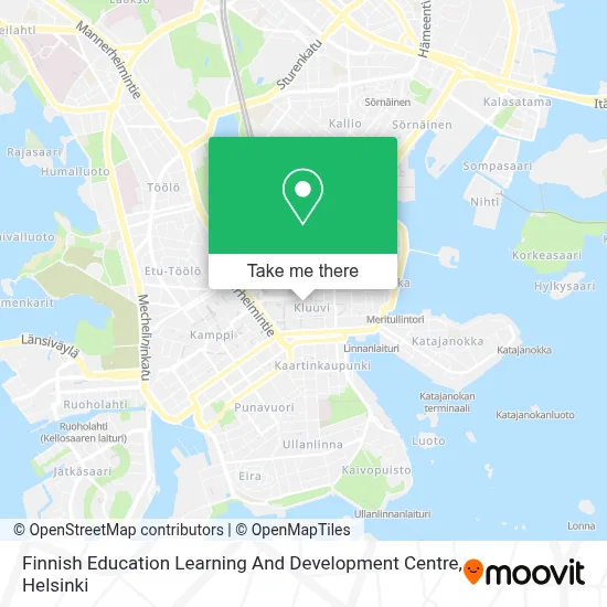 Finnish Education Learning And Development Centre map