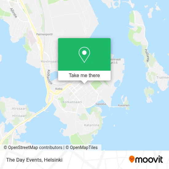 The Day Events map
