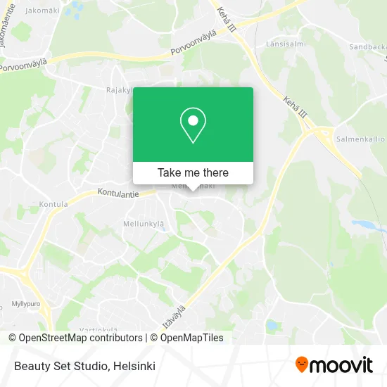 Beauty Set Studio map