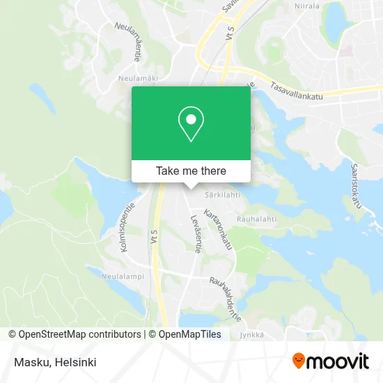 Masku map