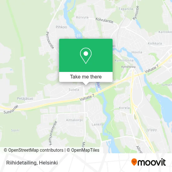 Riihidetailing map