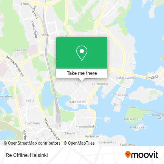 Re-Offline map