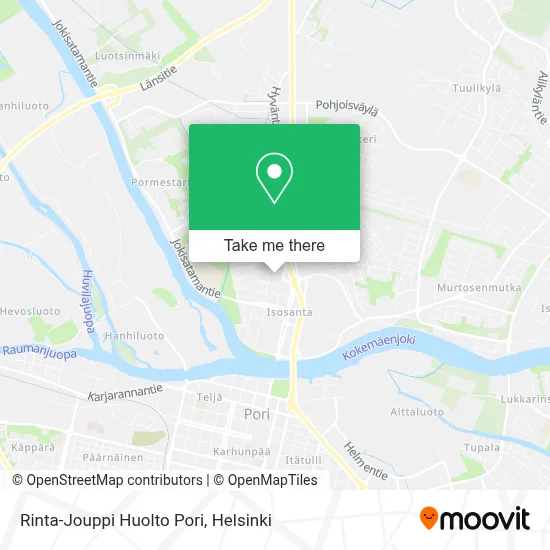 Rinta-Jouppi Huolto Pori map