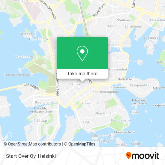 Start Over Oy map
