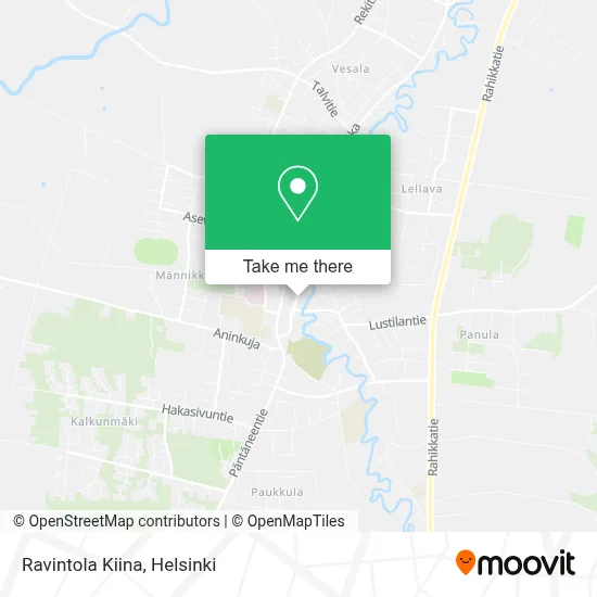 Ravintola Kiina map