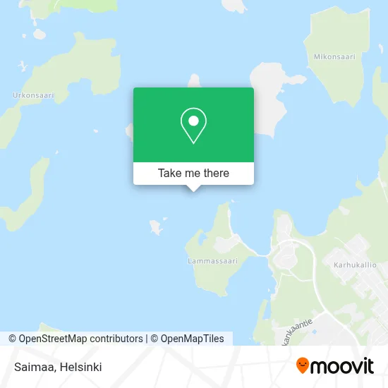 Saimaa map