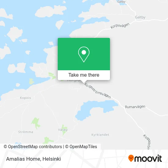Amalias Home map