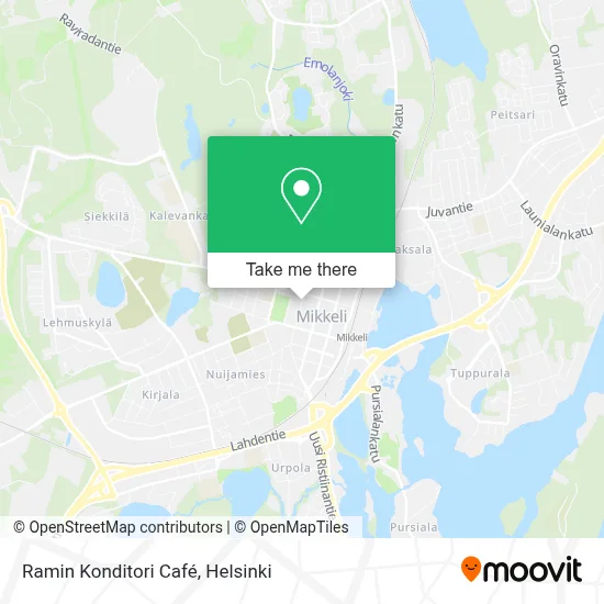 Ramin Konditori Café map