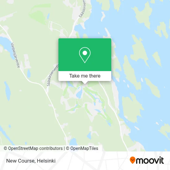 New Course map
