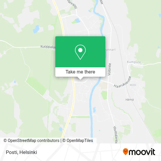 Posti map