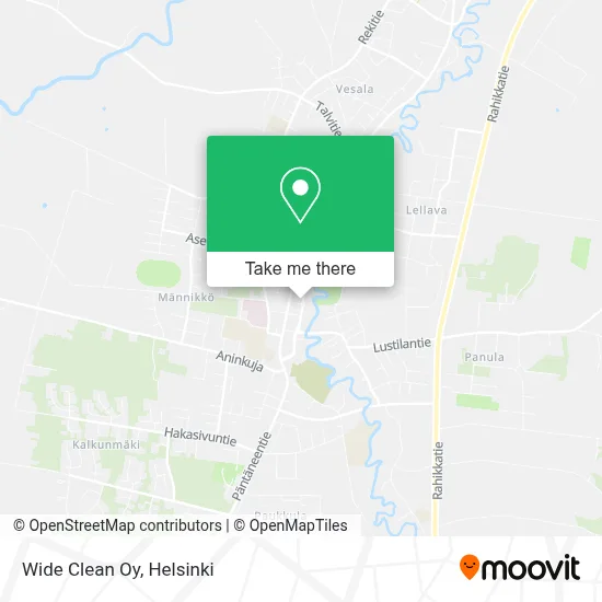 Wide Clean Oy map