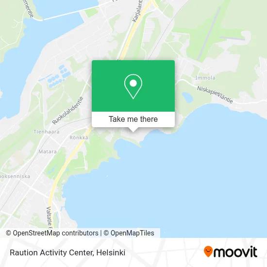 Raution Activity Center map