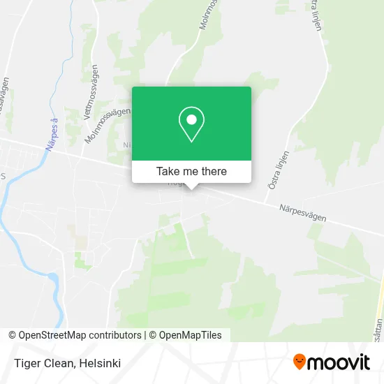 Tiger Clean map