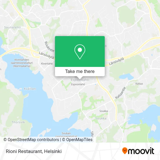 Rioni Restaurant map