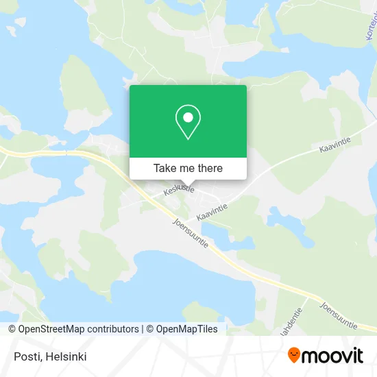 Posti map