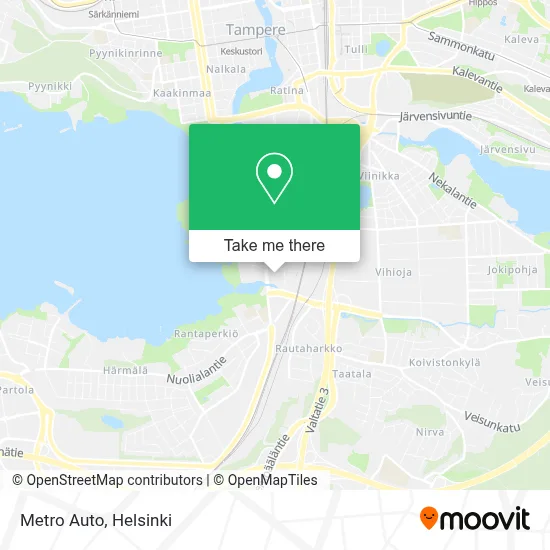 Metro Auto map