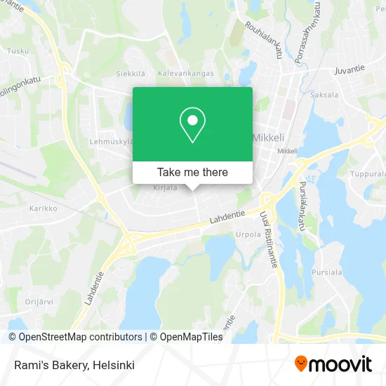 Rami's Bakery map