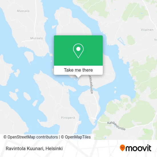 Ravintola Kuunari map
