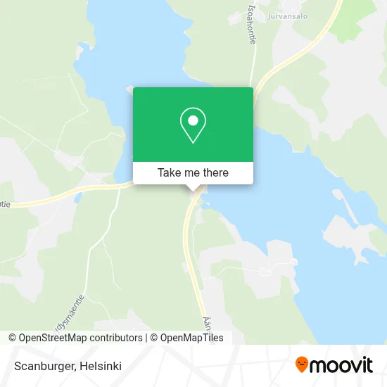 Scanburger map