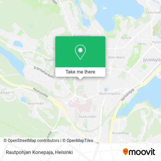 Rautpohjan Konepaja map