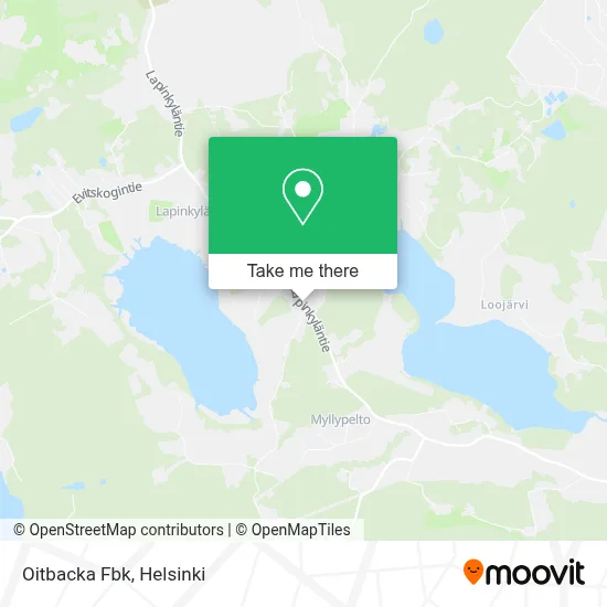 Oitbacka Fbk map