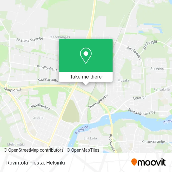 Ravintola Fiesta map