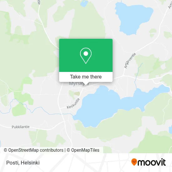 Posti map