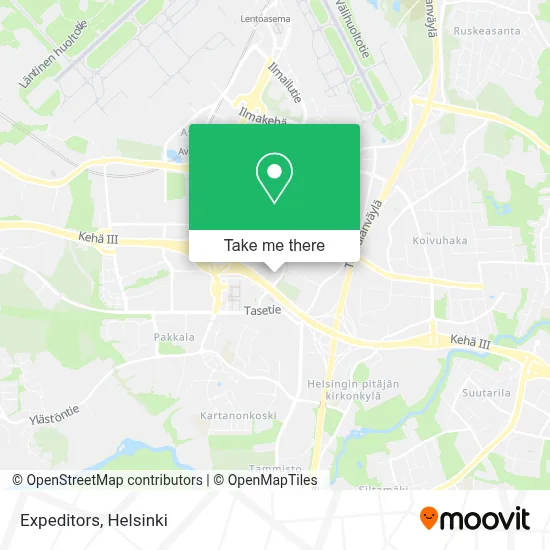 Expeditors map