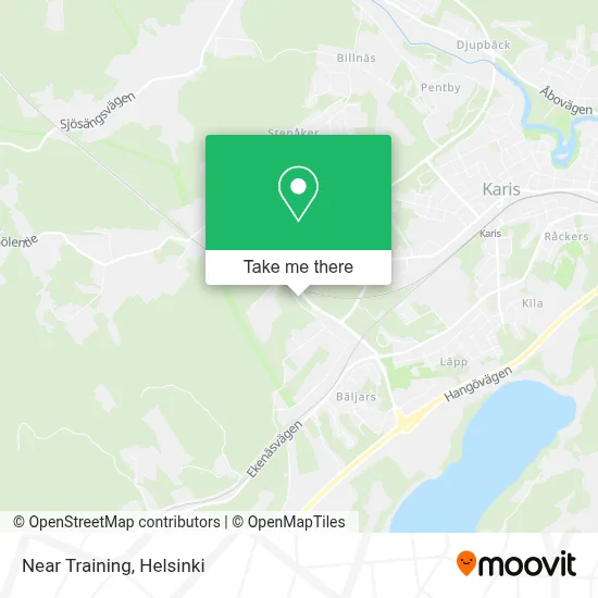 Near Training map