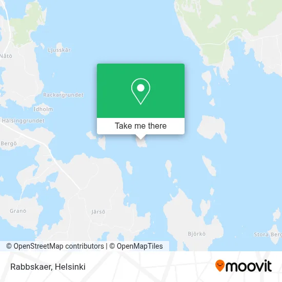 Rabbskaer map