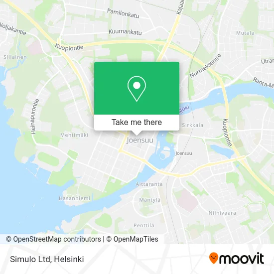Simulo Ltd map