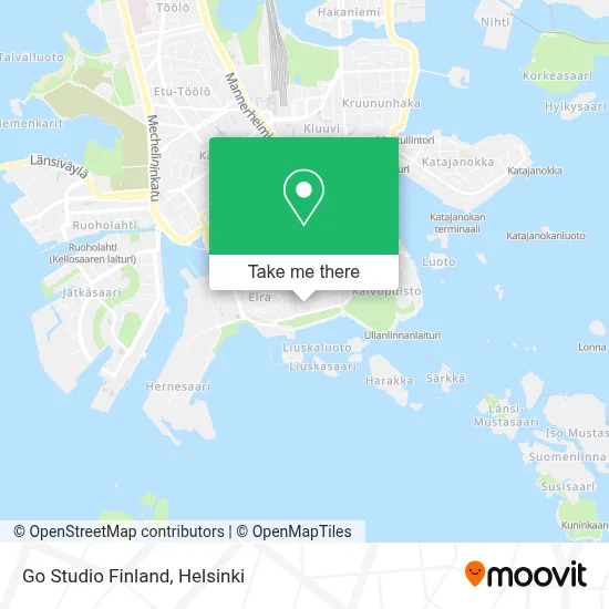 Go Studio Finland map