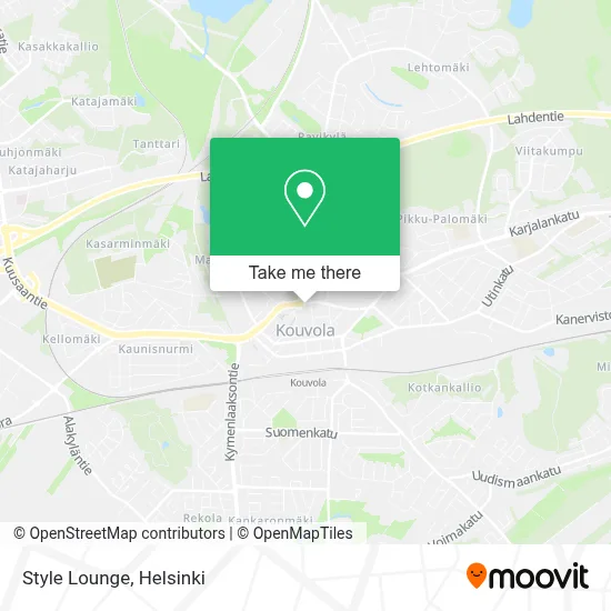 Style Lounge map