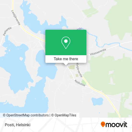 Posti map