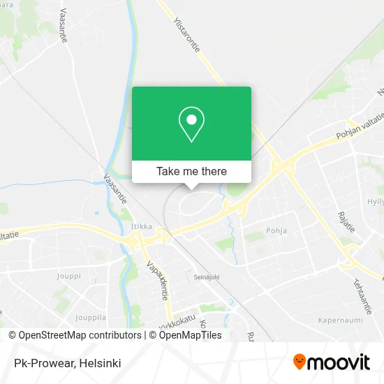 Pk-Prowear map