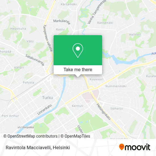 Ravintola Macciavelli map
