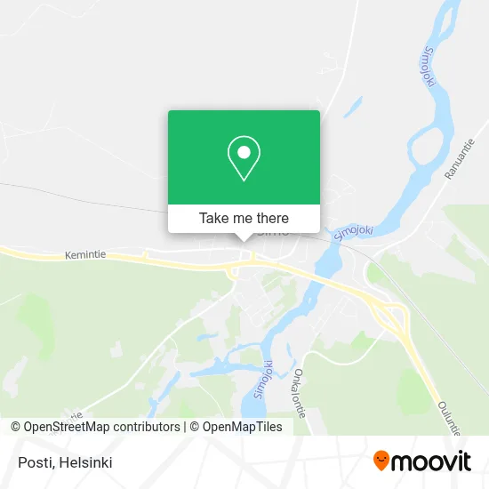 Posti map