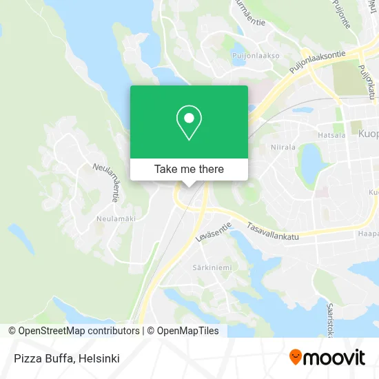 Pizza Buffa map