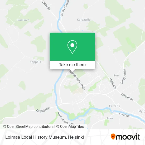 Loimaa Local History Museum map
