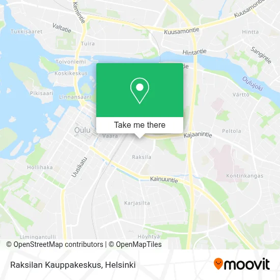 Raksilan Kauppakeskus map