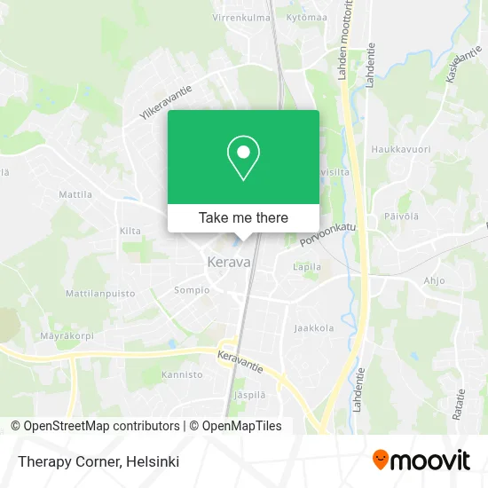 Therapy Corner map