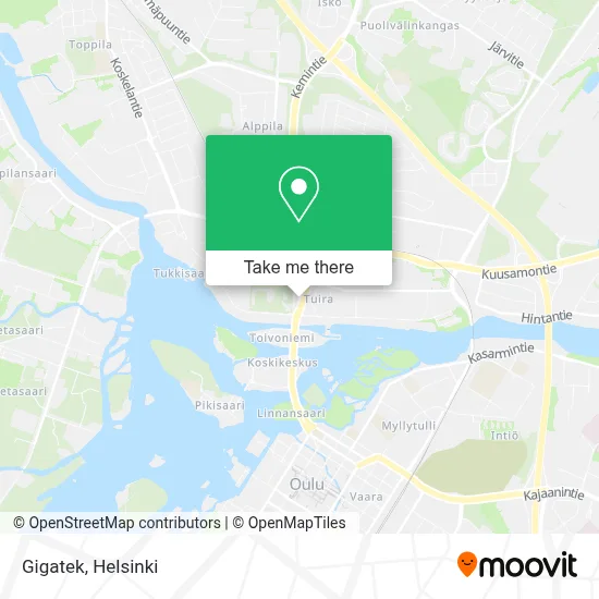 Gigatek map