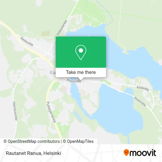 Rautanet Ranua map