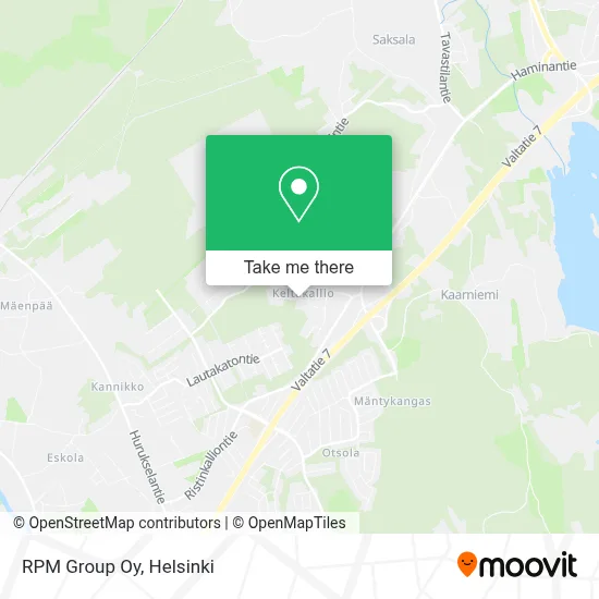 RPM Group Oy map