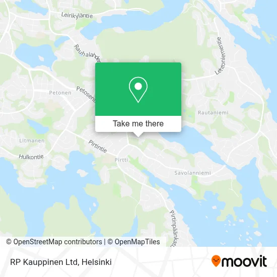 RP Kauppinen Ltd map