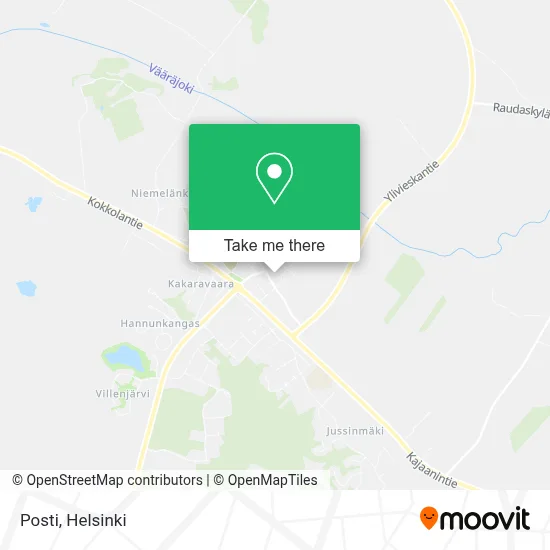 Posti map