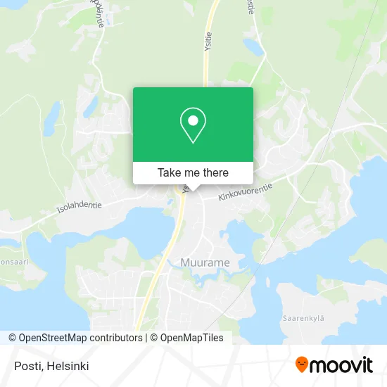 Posti map