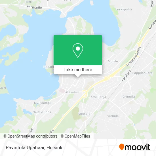 Ravintola Upahaar map