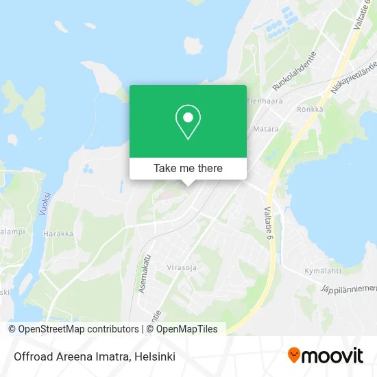 Offroad Areena Imatra map