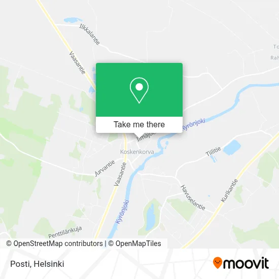Posti map